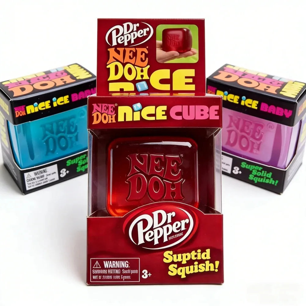 The Latest Colorful Decompression Toy Schylling Needoh Nice Cube Puzzle Venting Toy, Children'S Favorite Gift